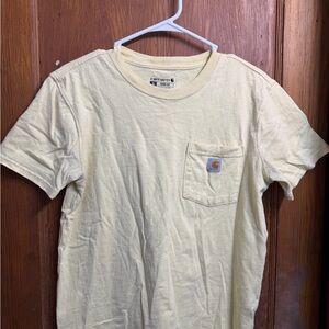 Carhartt Light Yellow Short Sleeve Tee